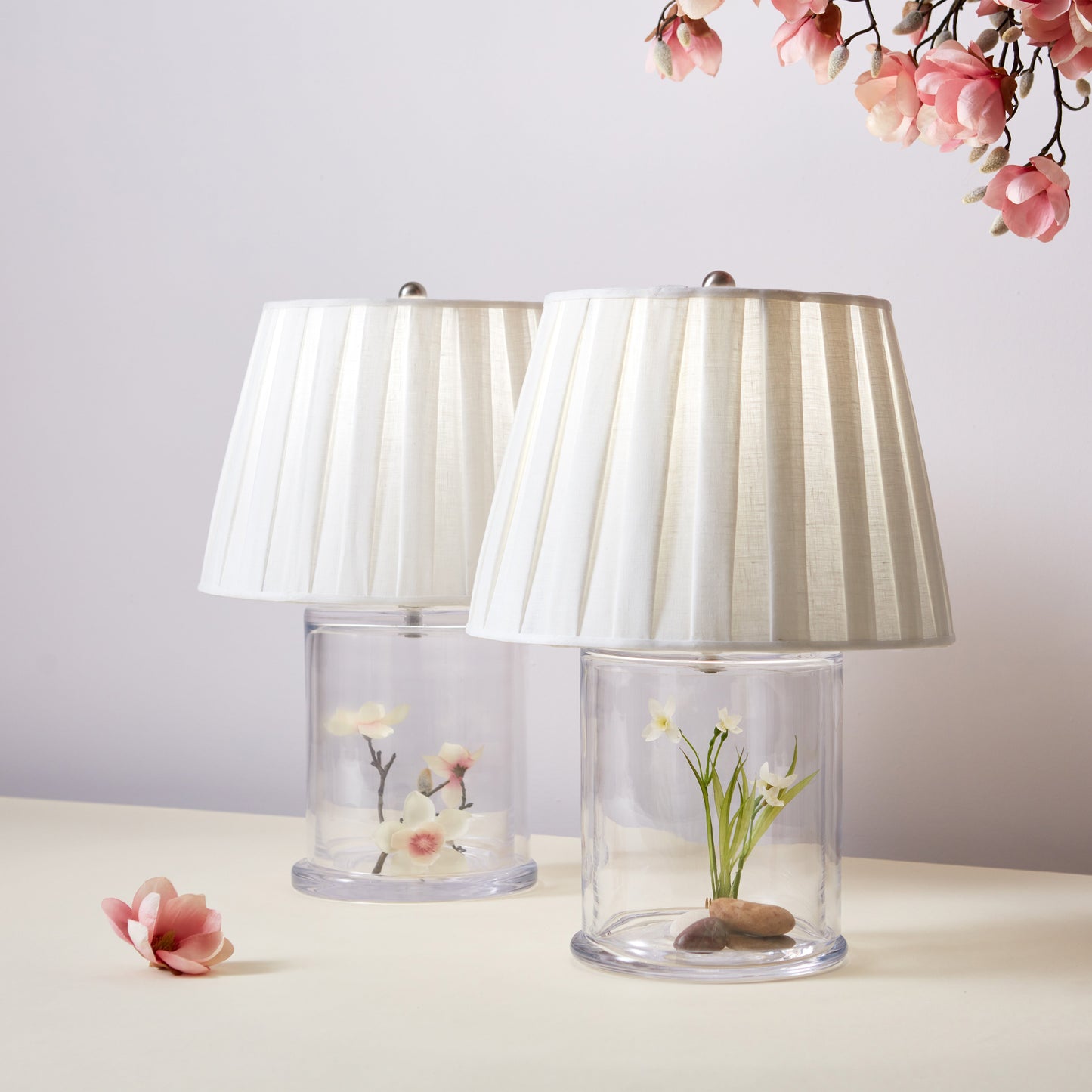 Lampada Nantucket e paralume Pembroke, set di 2