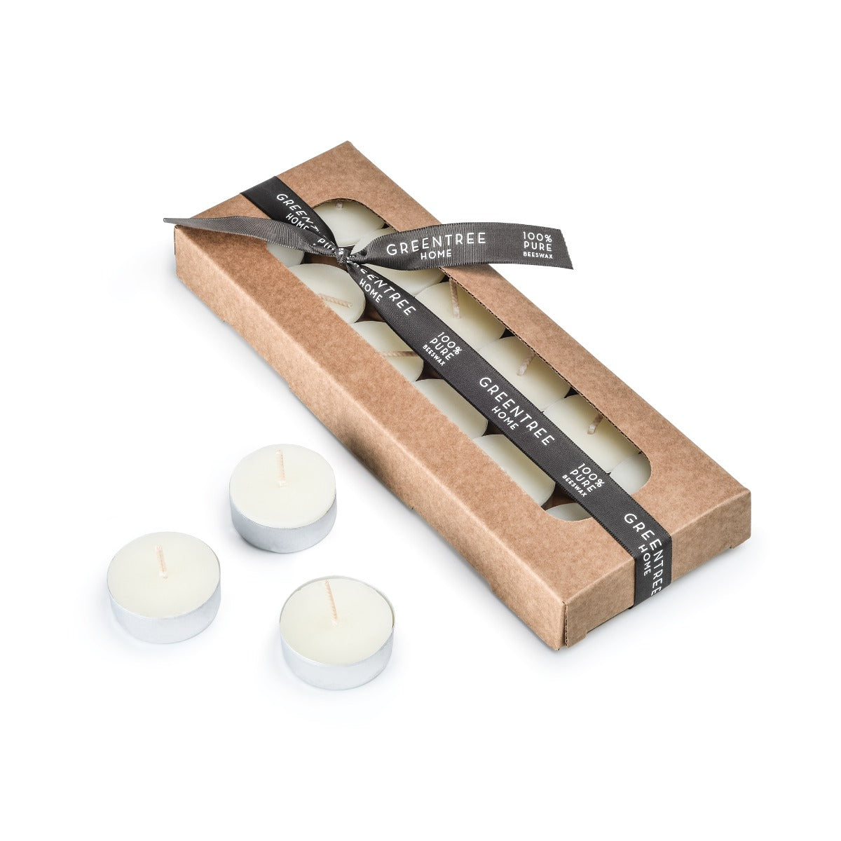 Tealight, set da 12 — Crema