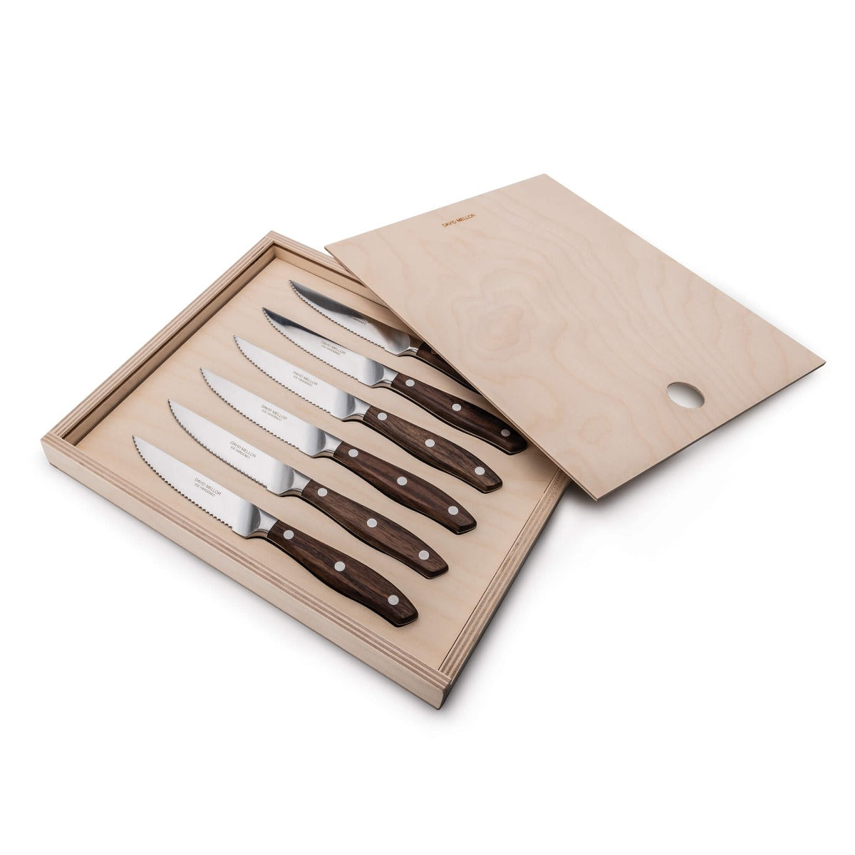 Coltelli da bistecca, set da 6 — Palissandro