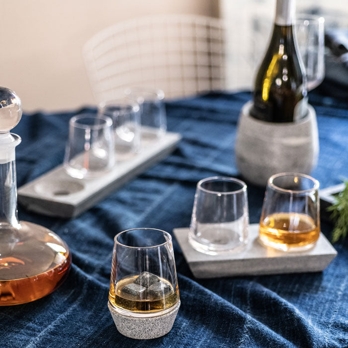 Whiskey alpino - Base di pietra ollare