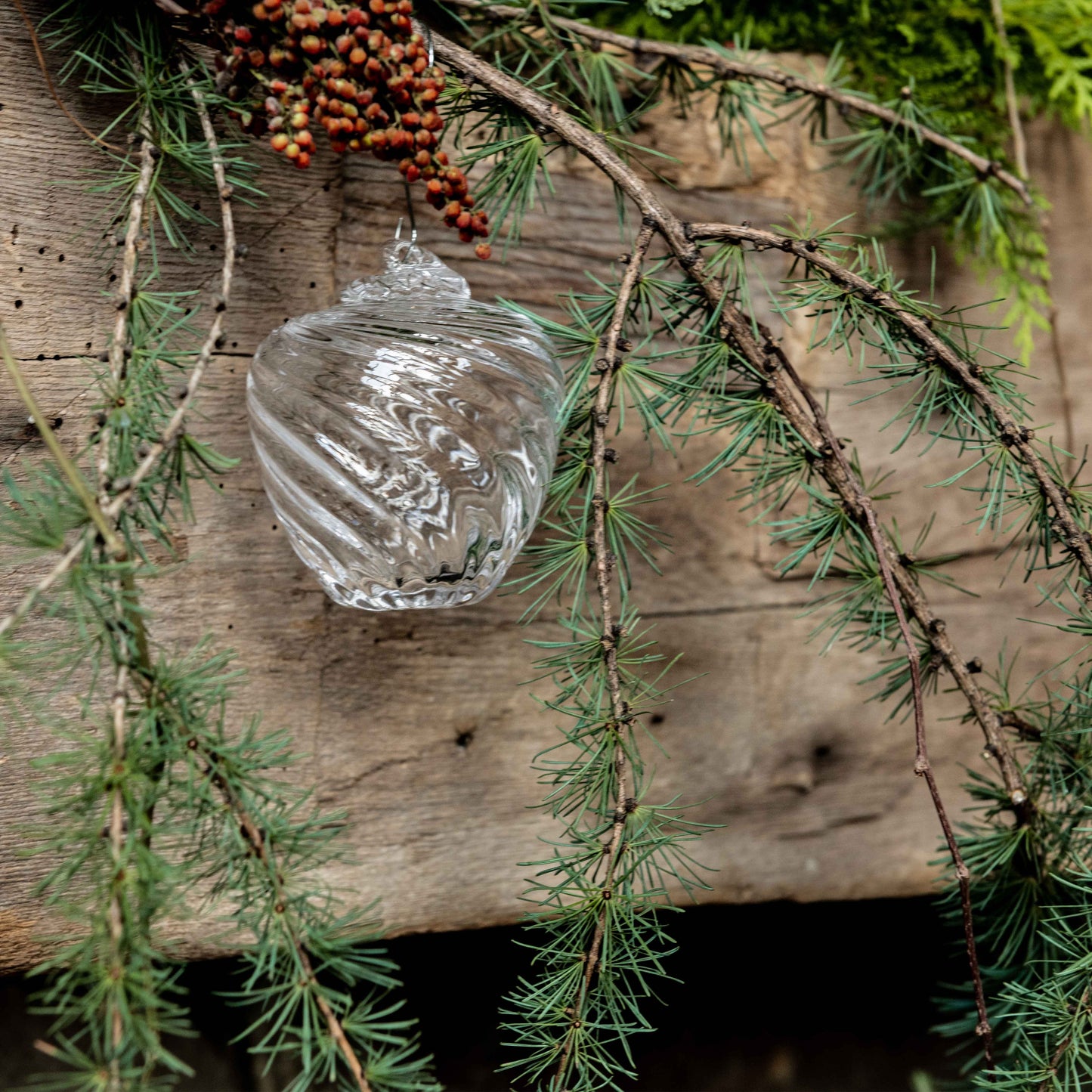 Ornamento di mela ottica