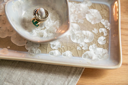 Piatto rettangolare cristallino - S