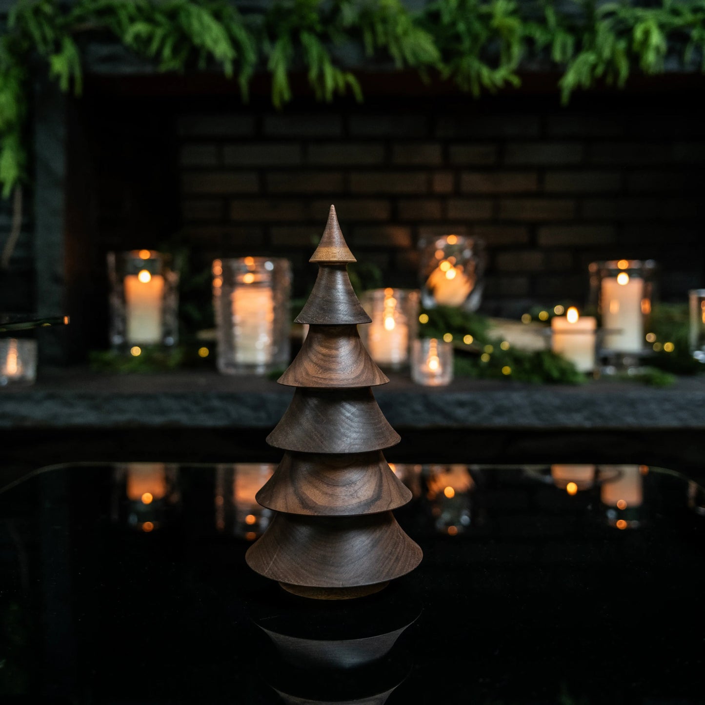 Andrew Pearce Walnut Wood Evergreen