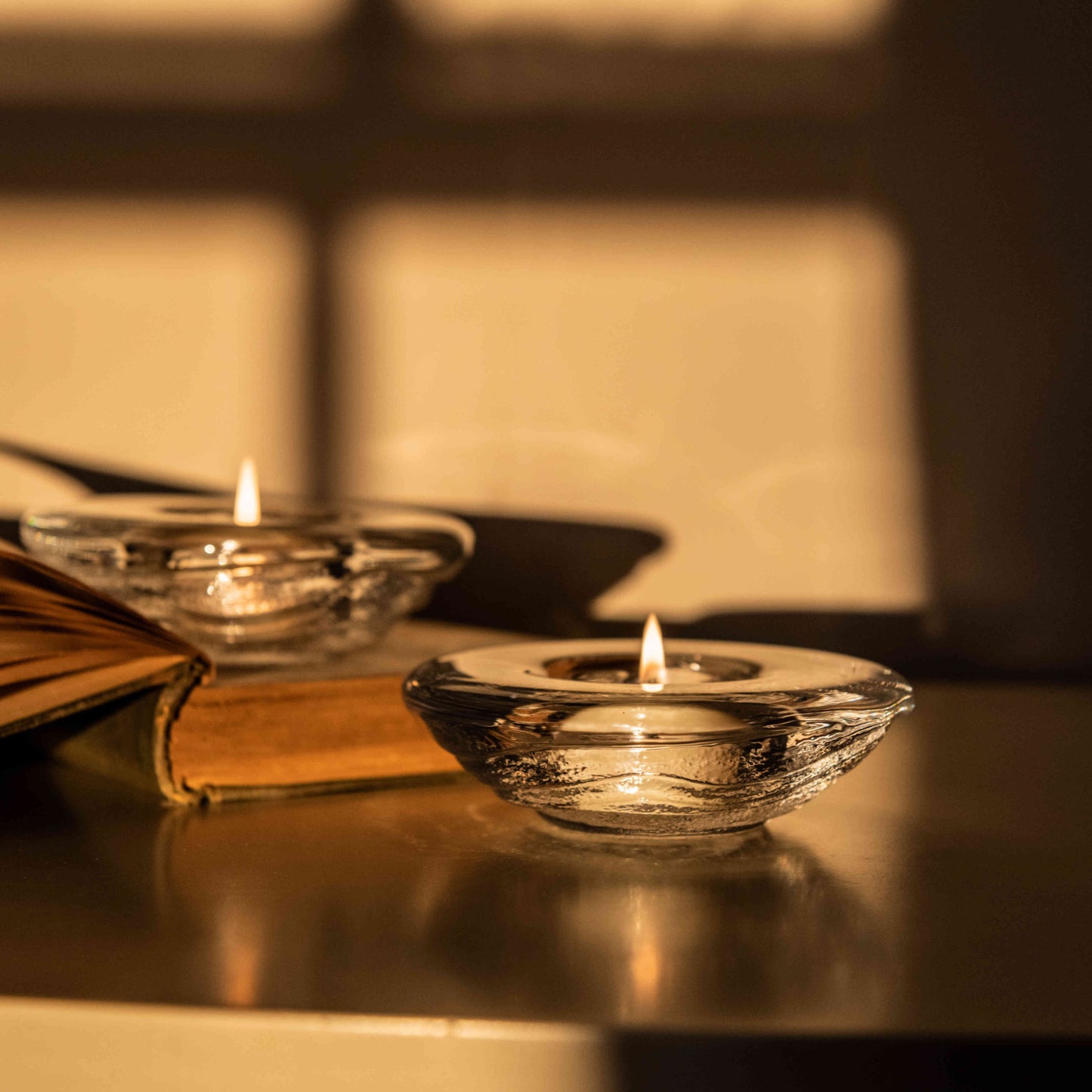 Set di 9 candele da tè