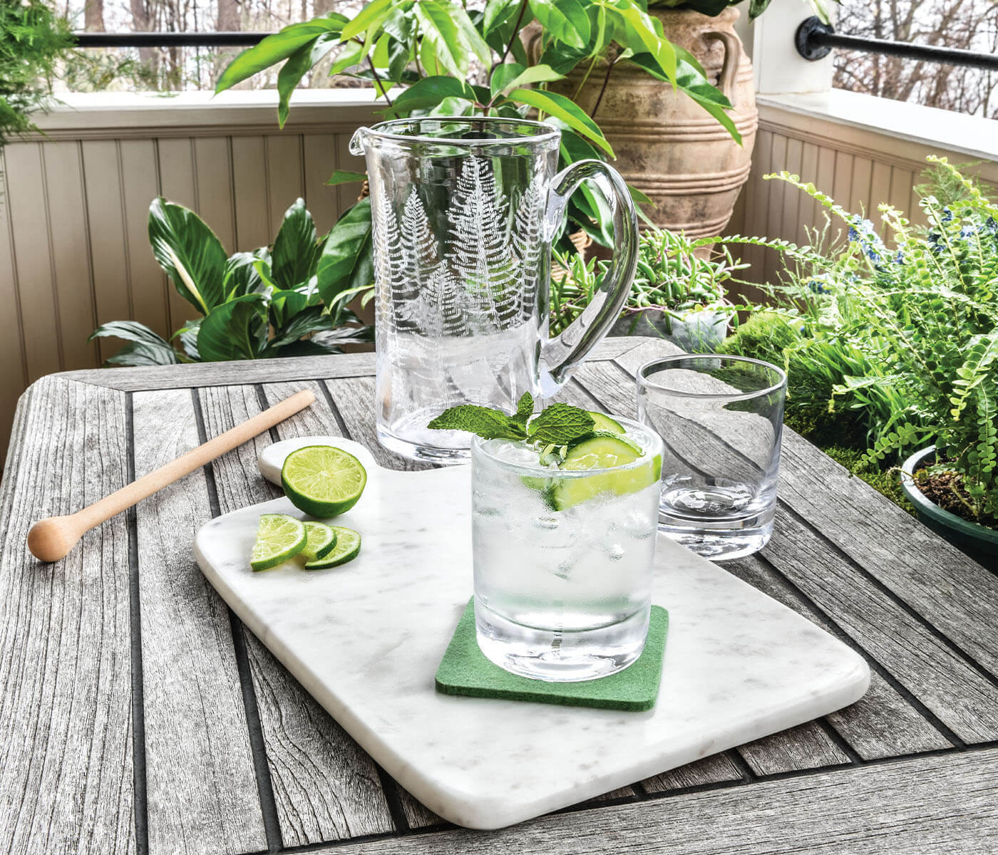 Mescolatore per cocktail all'acero