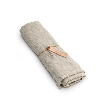 Runner in lino, 95 pollici - Naturale