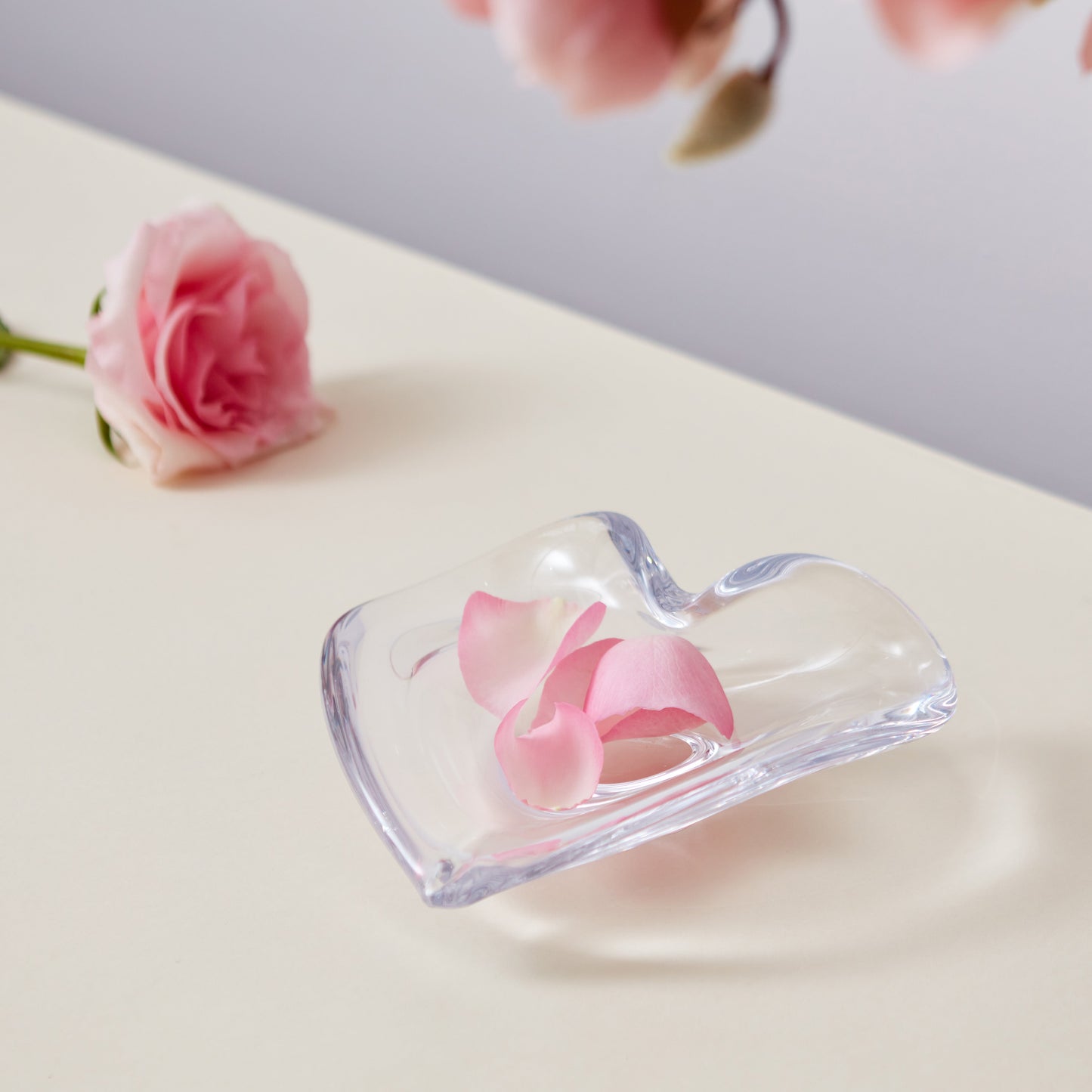 Piatto romantico a forma di cuore