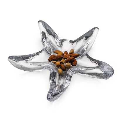 Piatto a forma di stella marina