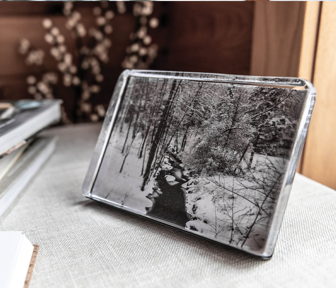 Blocco fotografico orizzontale Woodbury