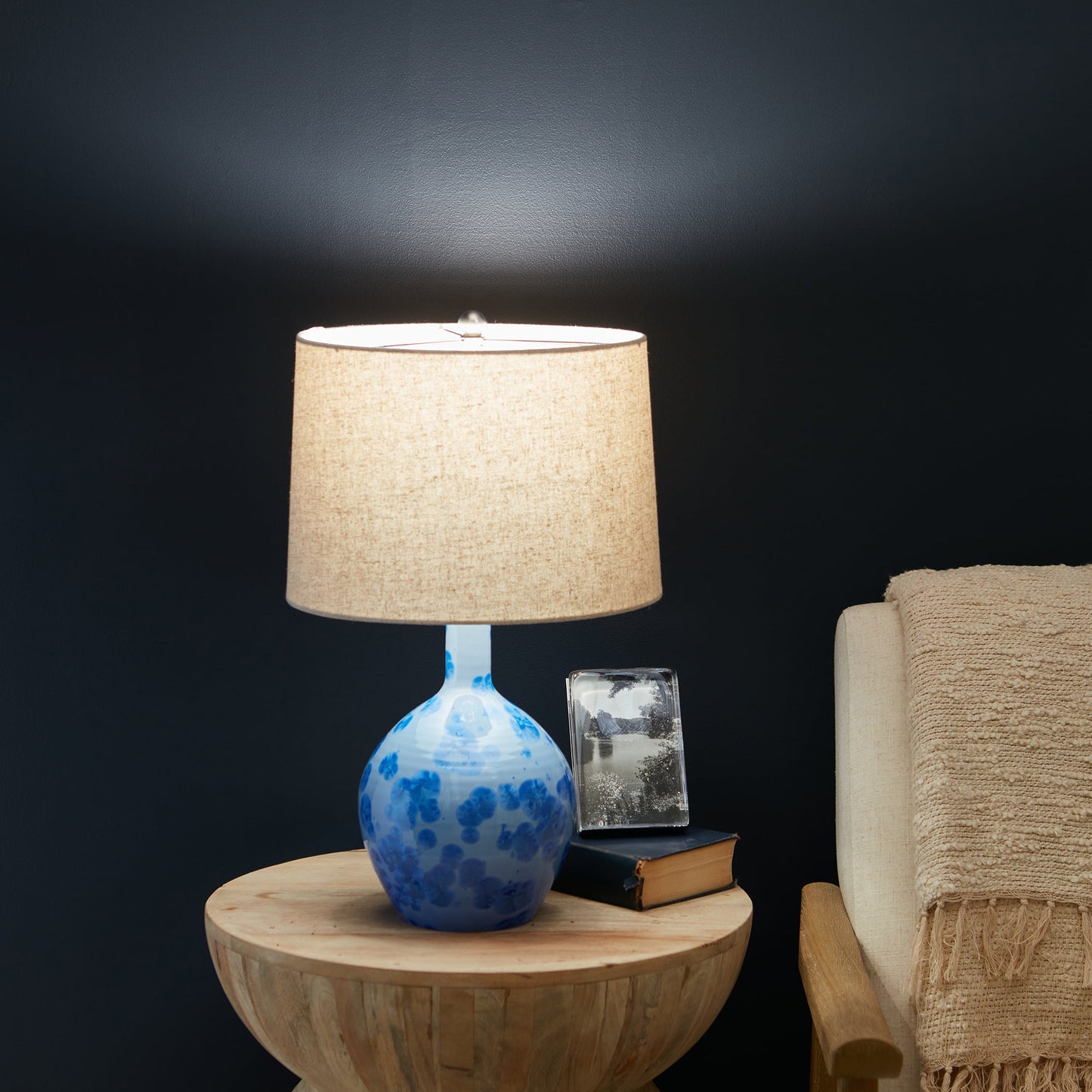 Lampada Warren cristallina