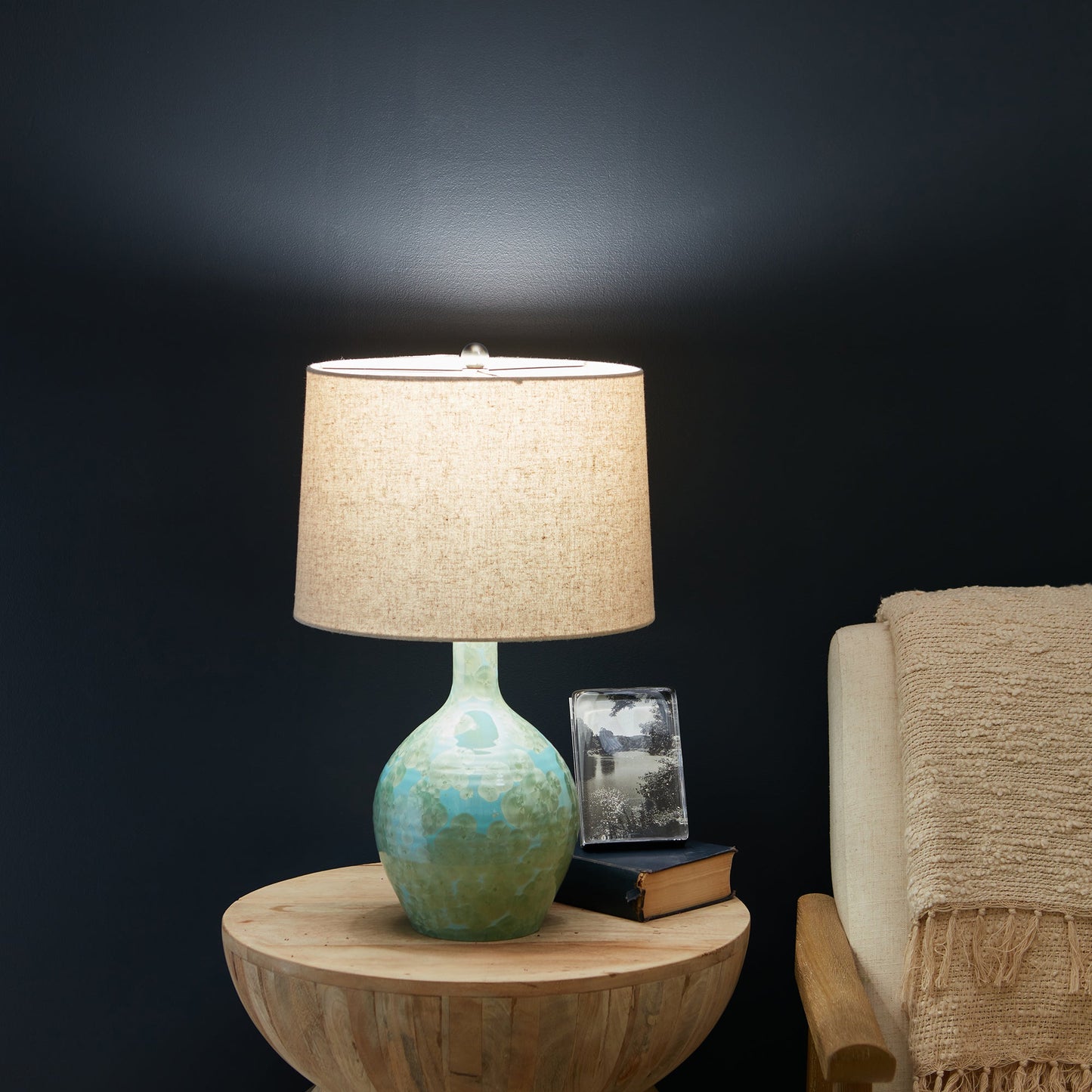 Lampada Warren cristallina