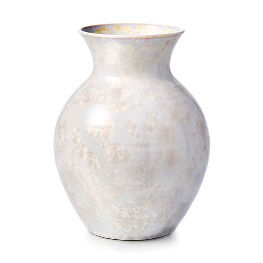Curio Crystalline Vase - M - 2° - Candent White