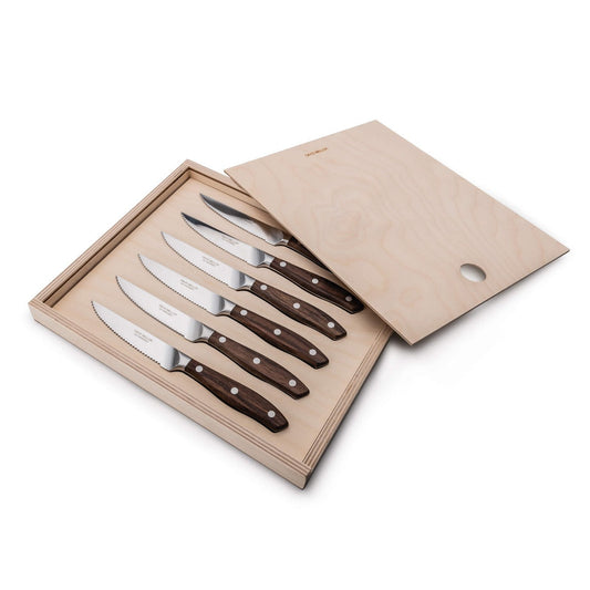Coltelli da bistecca, set da 6 — Palissandro