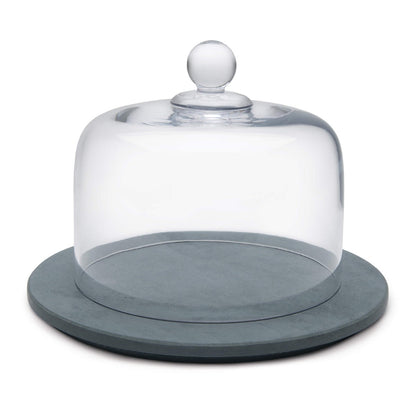 Tavola rotonda — Pietra ollare grigia