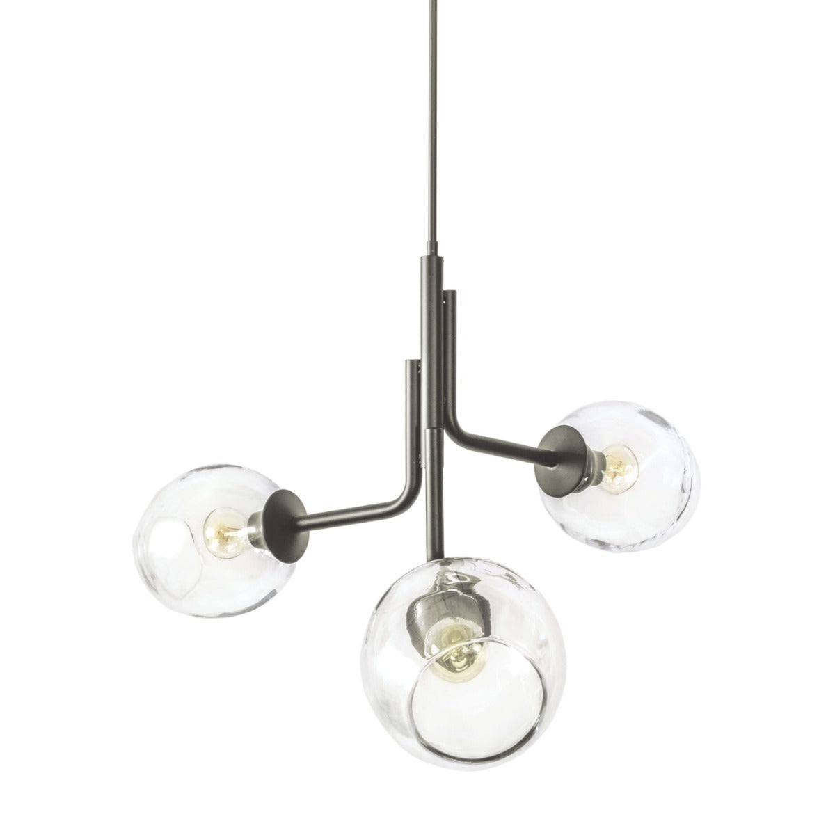 Lampadario Caledonia con 3 globi
