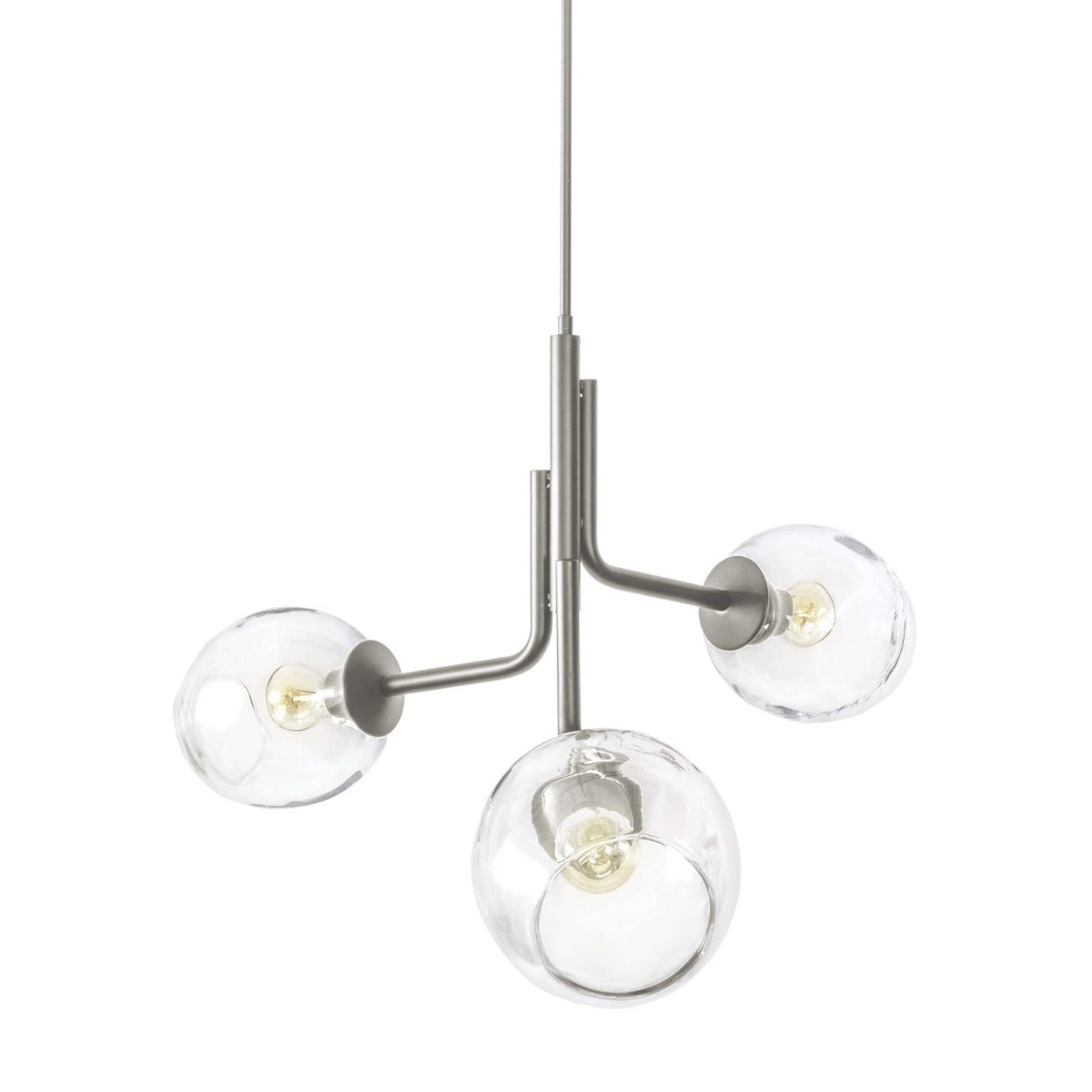 Lampadario Caledonia con 3 globi