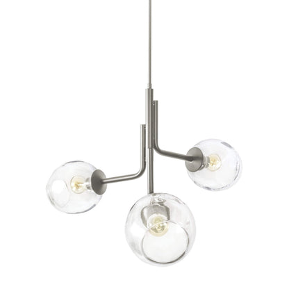 Lampadario Caledonia con 3 globi
