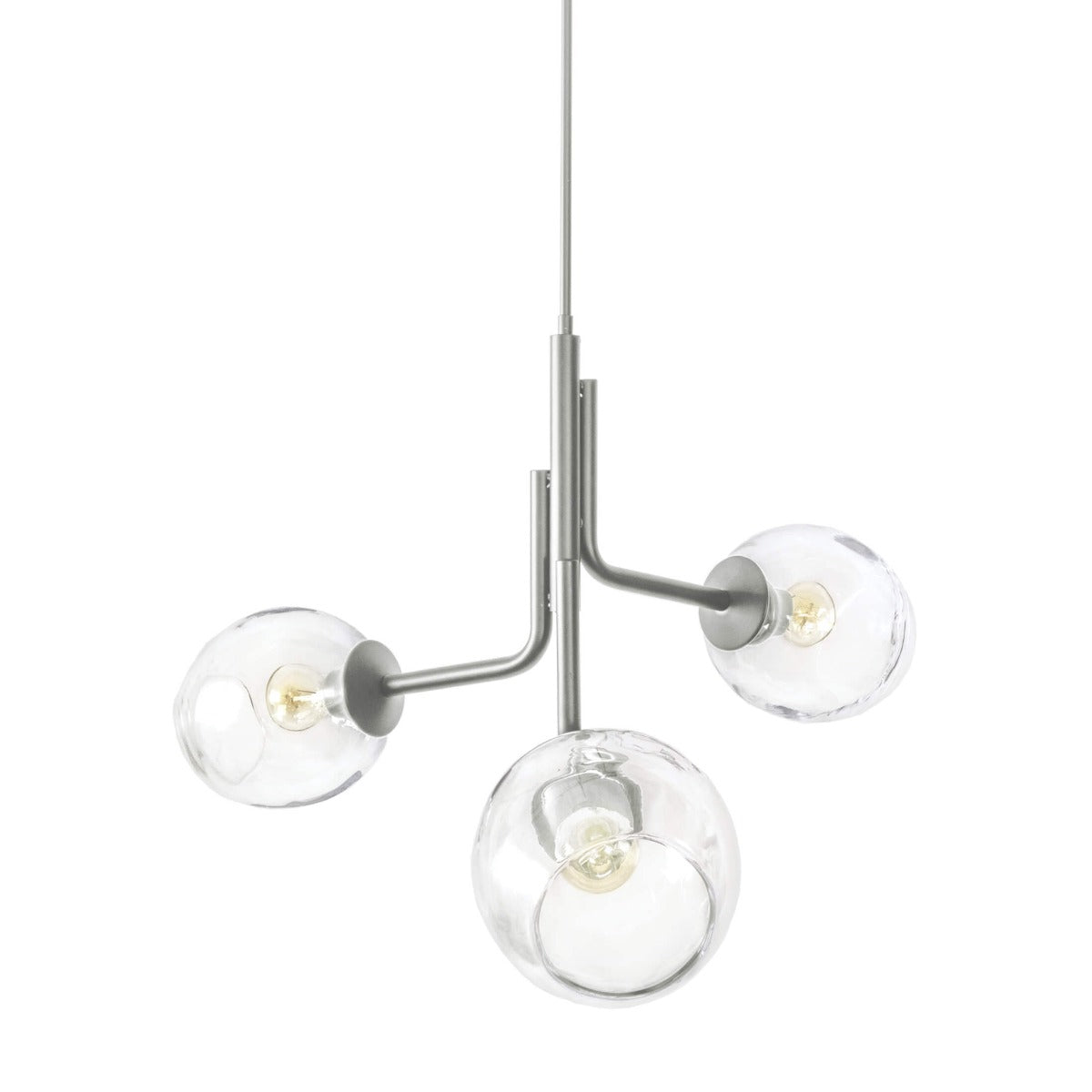 Lampadario Caledonia con 3 globi