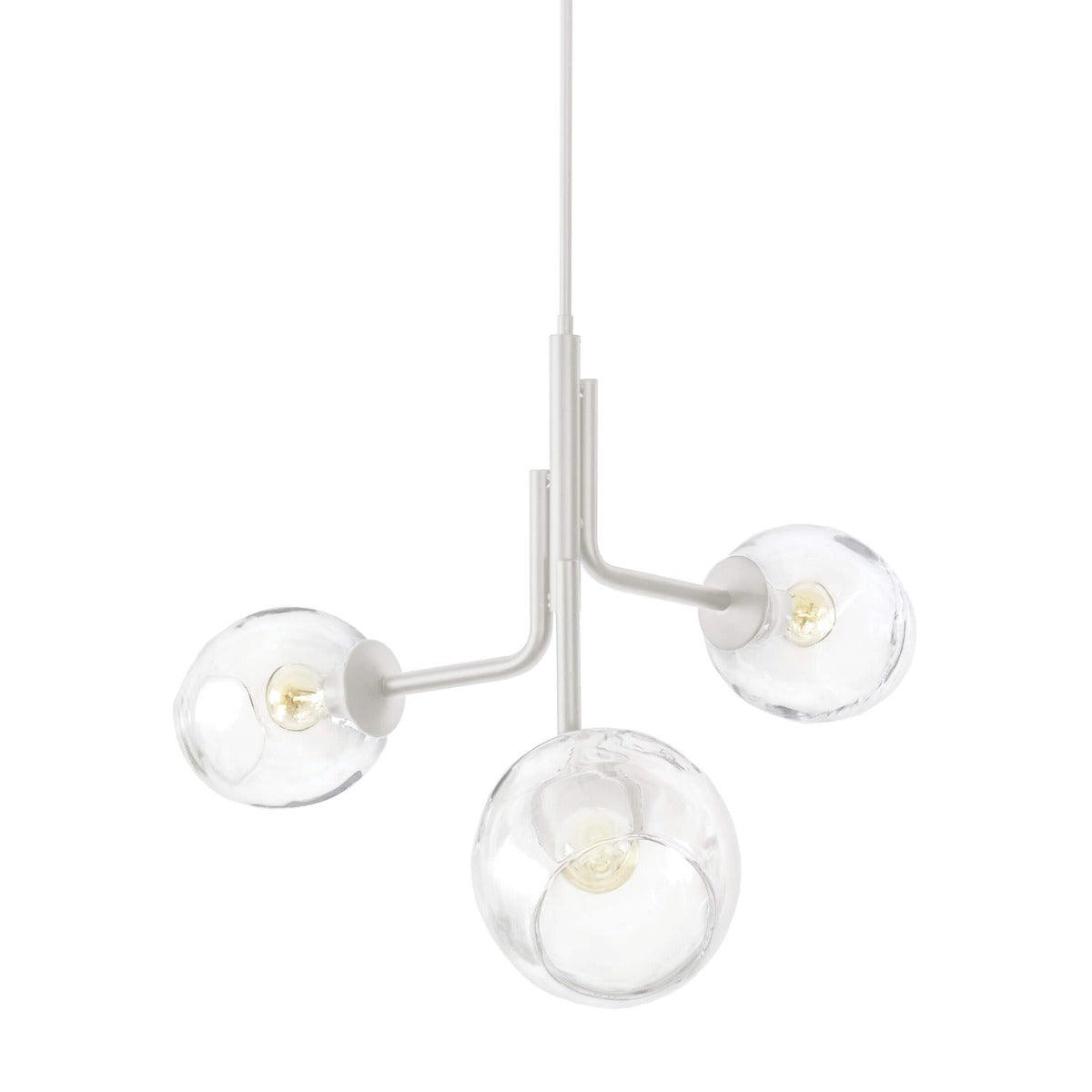 Lampadario Caledonia con 3 globi