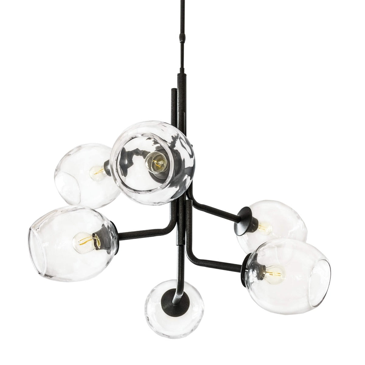 Lampadario Caledonia con 6 globi
