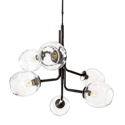 Lampadario Caledonia con 6 globi