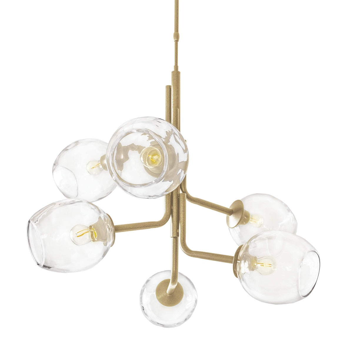 Lampadario Caledonia con 6 globi