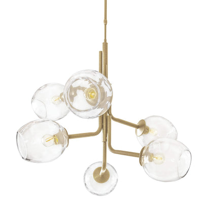 Lampadario Caledonia con 6 globi