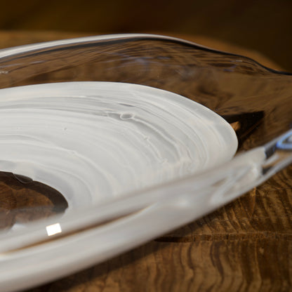 Centrotavola Providence bianco puro - L