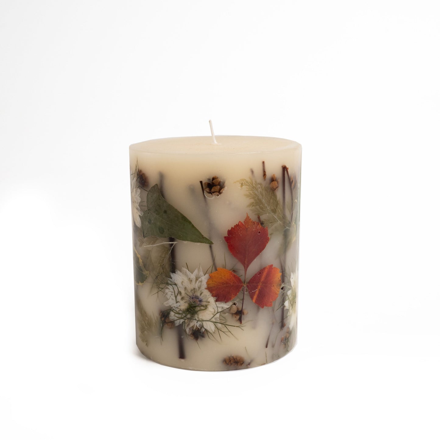 Candela a colonna Rosy Rings Forest - 4,5 x 5,5