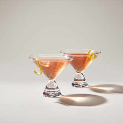 Westport Stemless Martini in confezione regalo - Set da 2