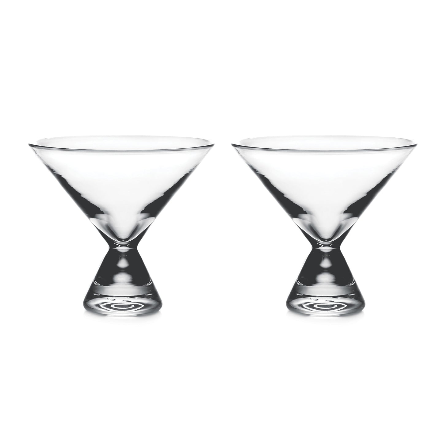 Westport Stemless Martini in confezione regalo - Set da 2