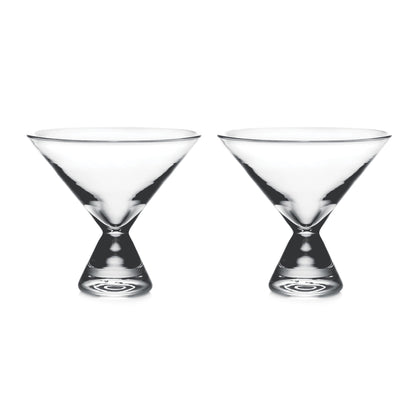Westport Stemless Martini in confezione regalo - Set da 2