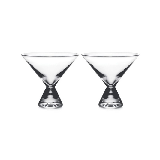 Westport Stemless Martini - Set da 2 