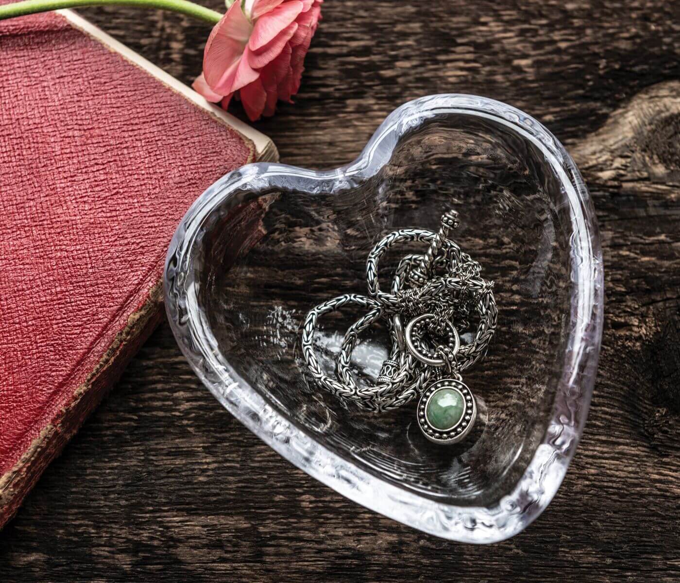 Piatto a forma di cuore di Highgate, grande