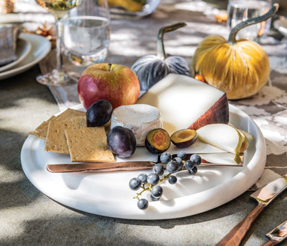 Tagliere per formaggi — Marmo bianco