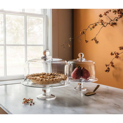 Set di piatti per torta e cupola Hartland - Grande