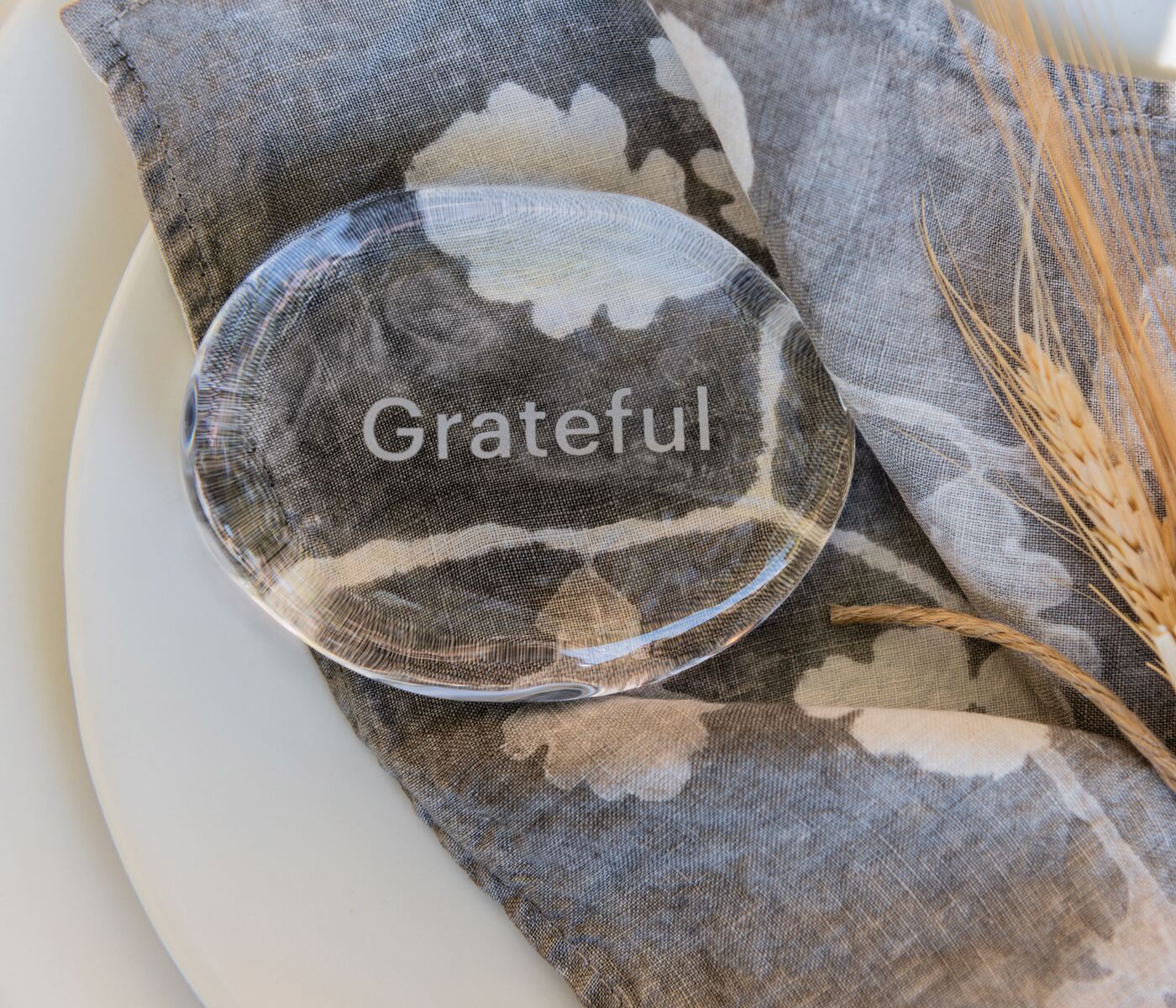 Pietra dell'intenzione LoveYourBrain — GRATO