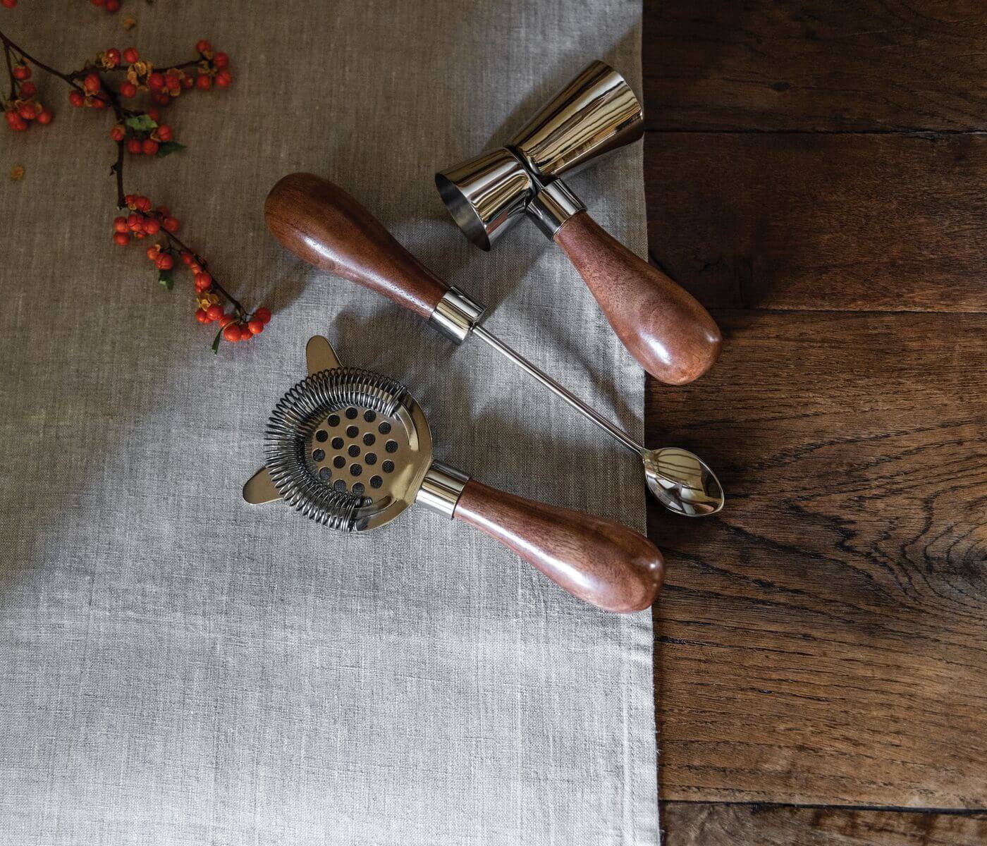 Set di utensili da bar — Acacia