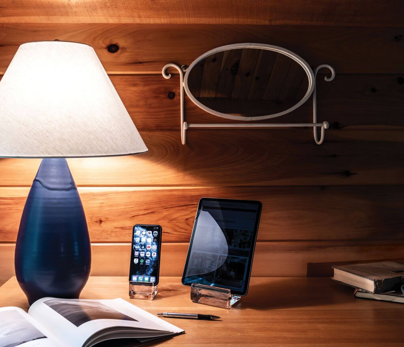 Supporto per tablet Woodbury in confezione regalo