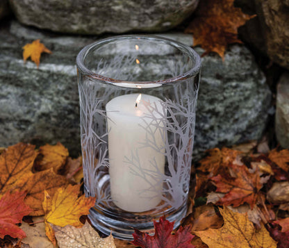 Uragano della foresta di pioppi inciso, grande