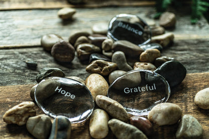 Pietra dell'intenzione LoveYourBrain — GRATO