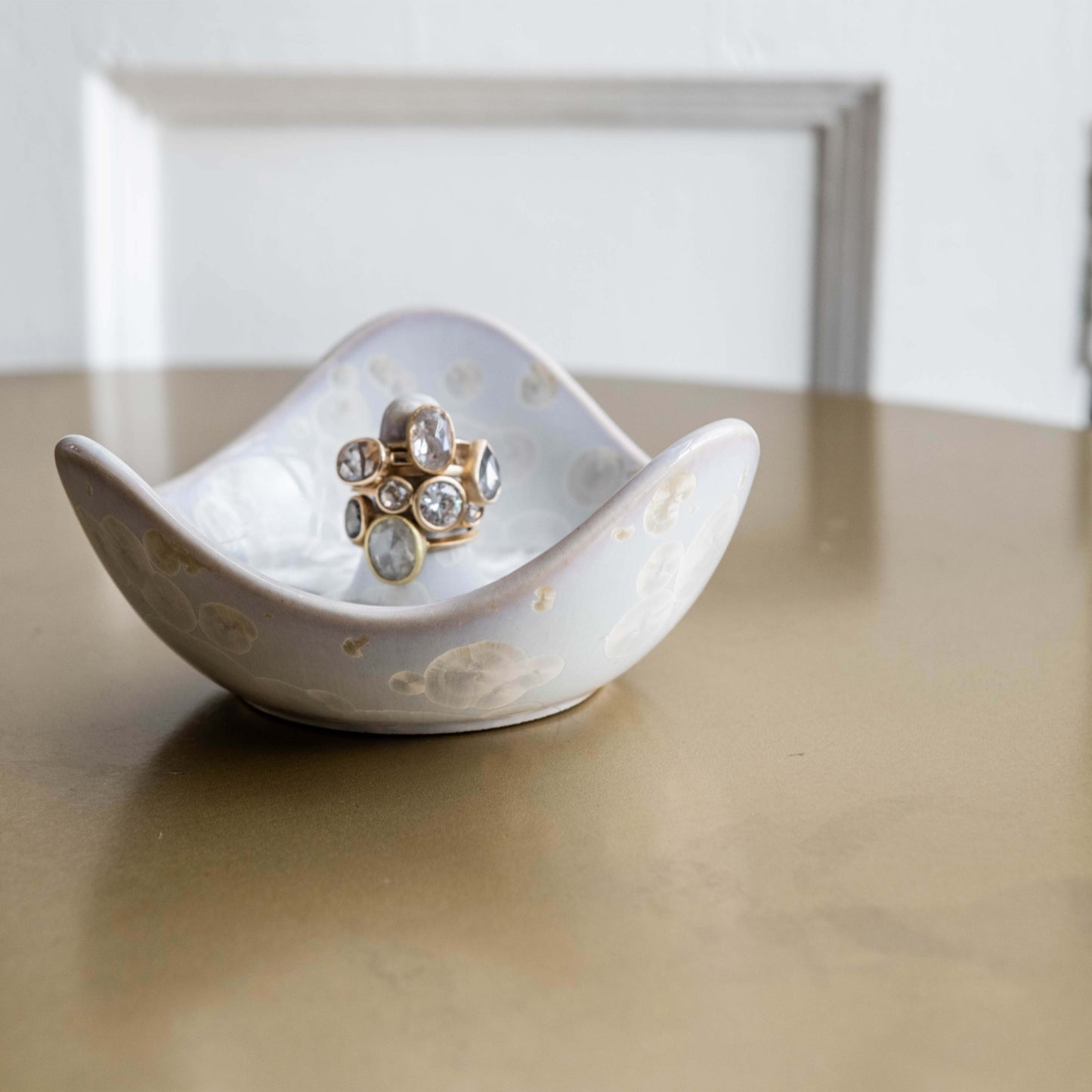 Porta anelli cristallino