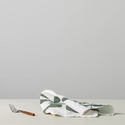 Tovagliolo in lino Giardino - 18 pollici