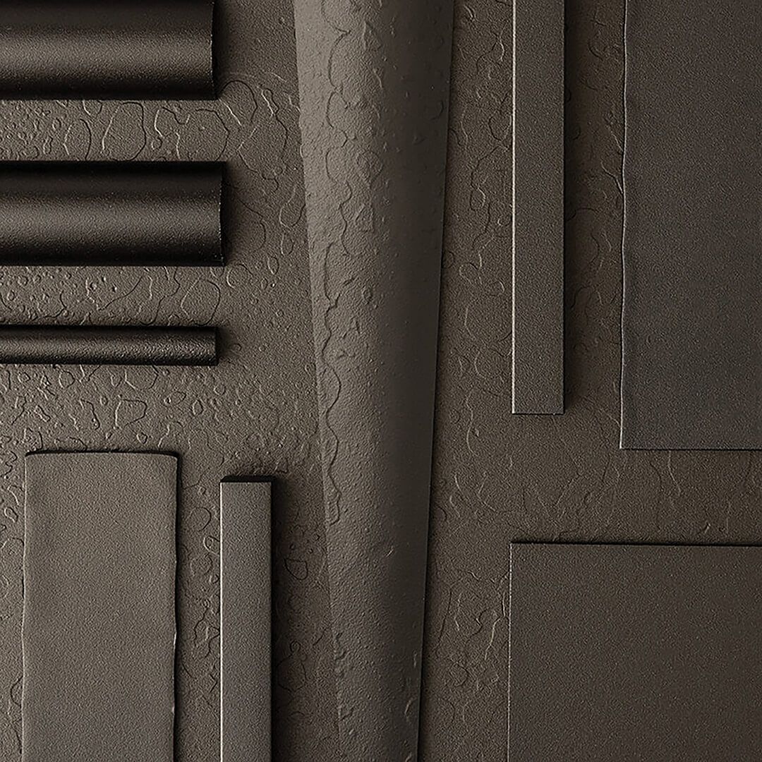 Lampadario Caledonia con 3 globi