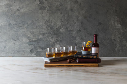 Whiskey alpino, set da 4 — Base in pietra ollare