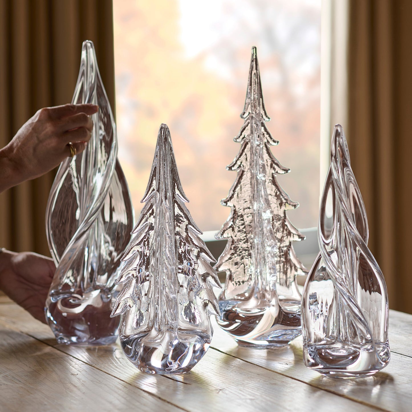 Sempreverde a spirale a quattro lati in scatola regalo