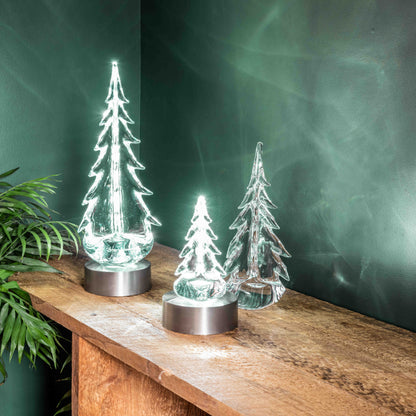 Set di luci a LED e sempreverdi del Vermont