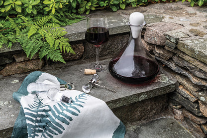 Decanter per vino Vintner con tappo in marmo